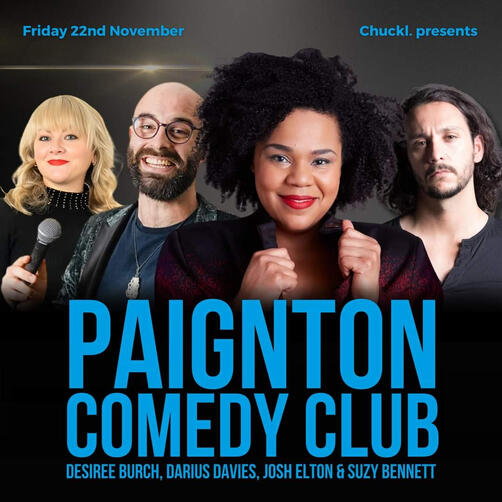 22Nov; Paignton Comedy Club